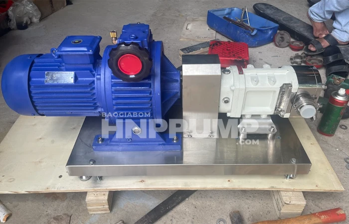 bơm bánh răng thực phẩm cũ