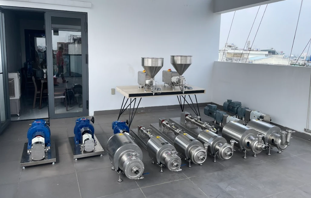 bơm đồng hóa còn mới