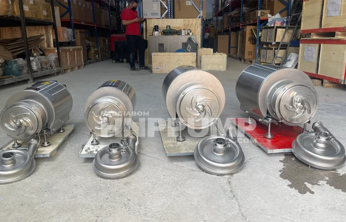 bơm đồng hóa thực phẩm cũ