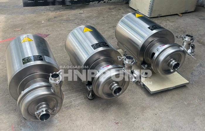 bơm ly tâm cho ngành thực phẩm