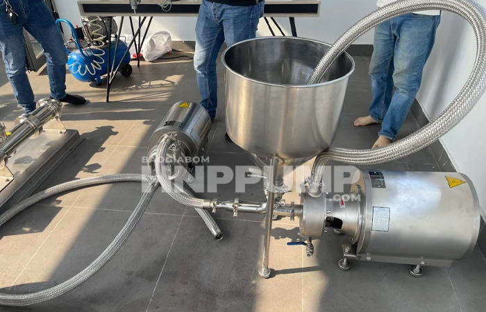 bơm ly tâm thực phẩm HNP PUMP