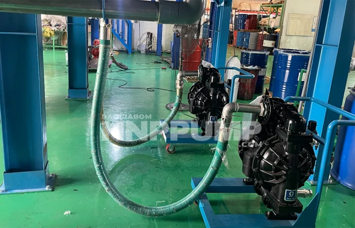 bơm màng husky bơm hóa chất