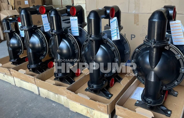 bơm màng khí nén bơm hóa chất