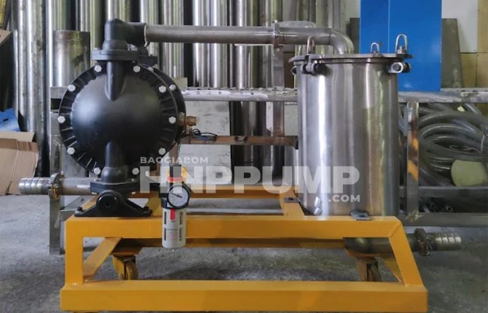 bơm màng khí nén cũ