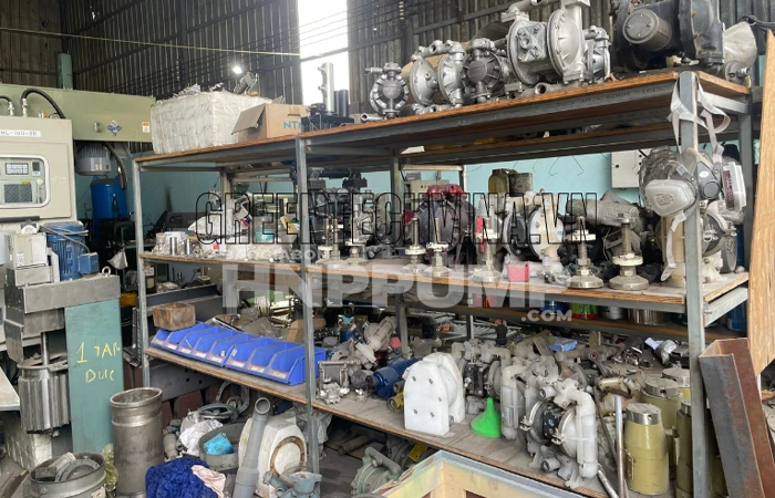 bơm màng khí nén cũ cần được lựa chọn cẩn thận