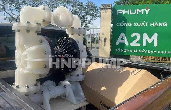bơm màng thân nhựa bơm axit mạnh
