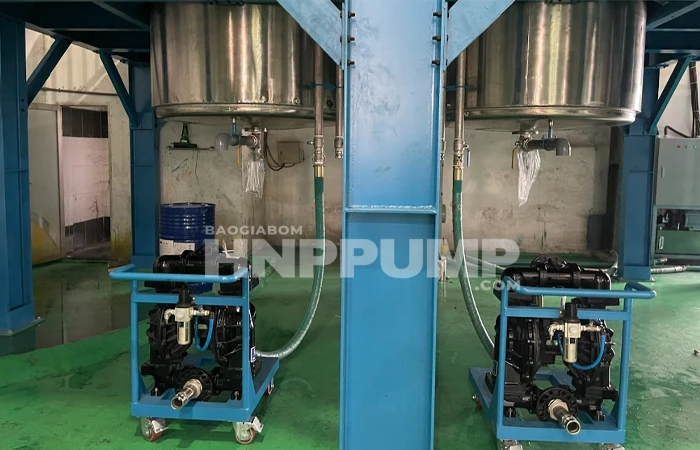 bơm màng thực phẩm chính hẫng