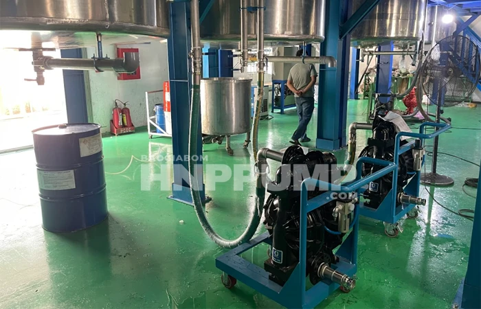 bơm màng thực phẩm được ứng dụng trong nhiều ngành sản xuất