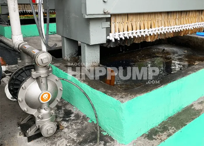 bơm màng xử lý nước thải công nghiệp