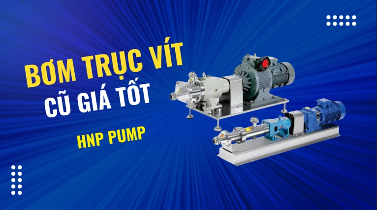 bơm trục vít cũ