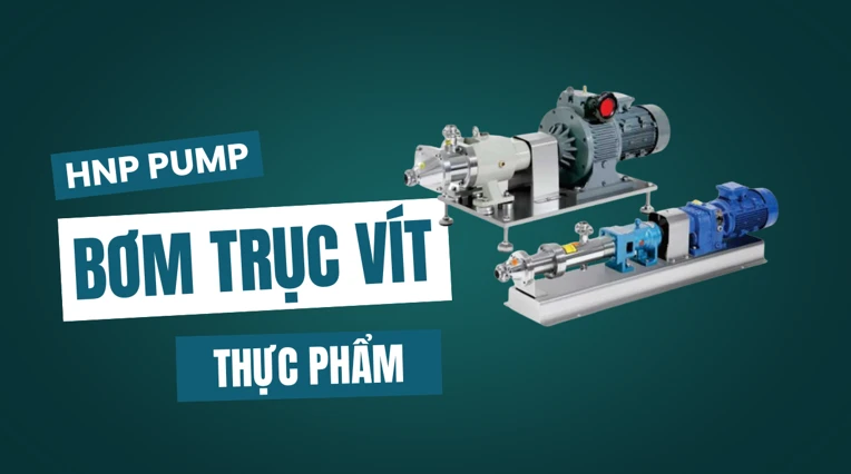 bơm trục vít thực phẩm carten