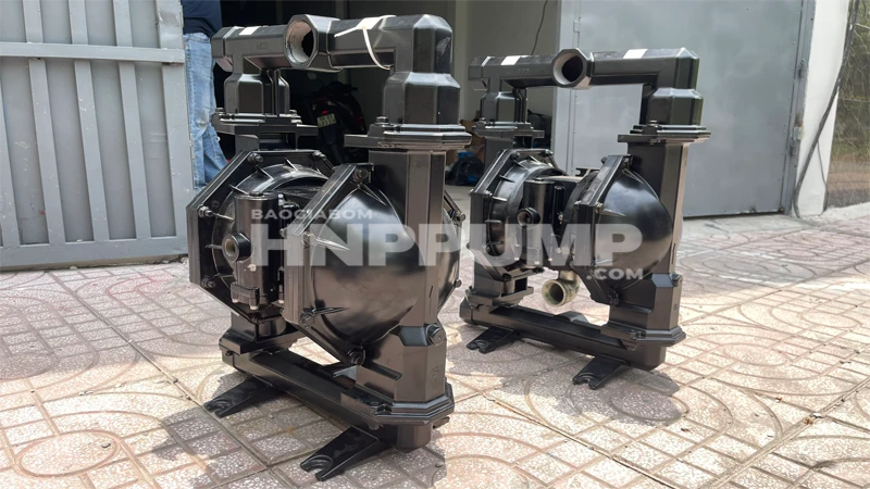 bơm màng aro bơm dầu thải dung môi công nghiệp