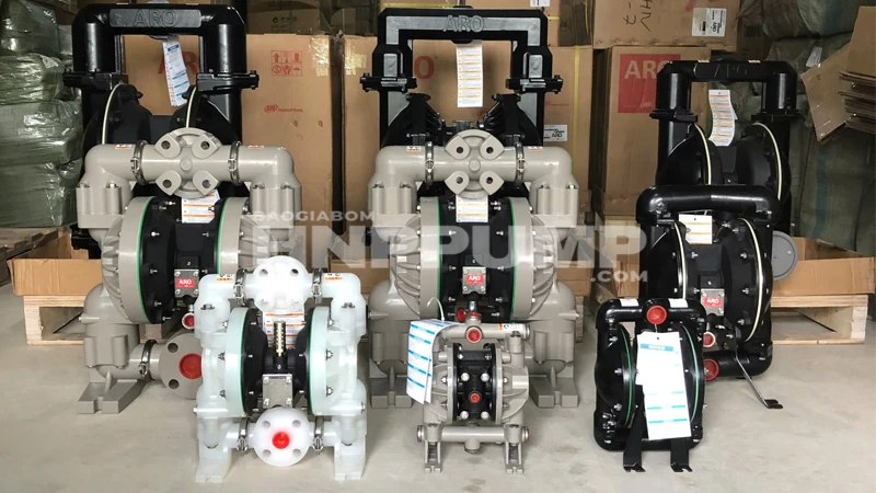 bơm màng aro bơm hóa chất ăn mòn