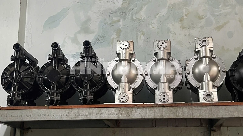 bơm màng bơm hóa chất ăn mòn mạnh