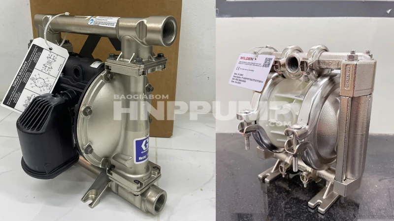 bơm màng inox bơm axit ăn mòn cao