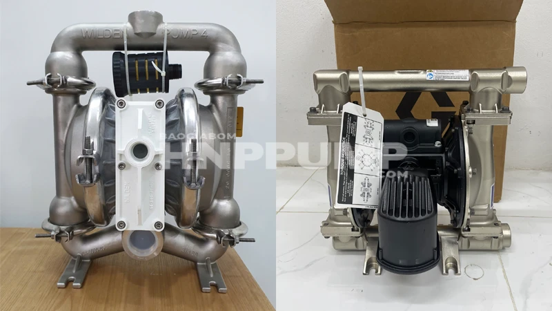 bơm màng inox wilden và Sandpiper