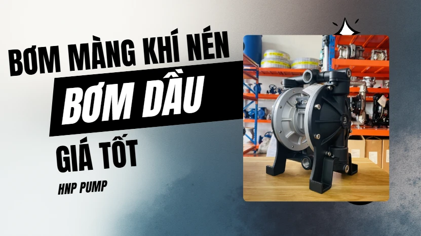 bơm màng khí nén bơm dầu DO FO
