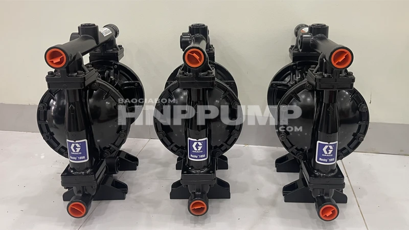 bơm màng khí nén husky nhôm bơm keo đặc