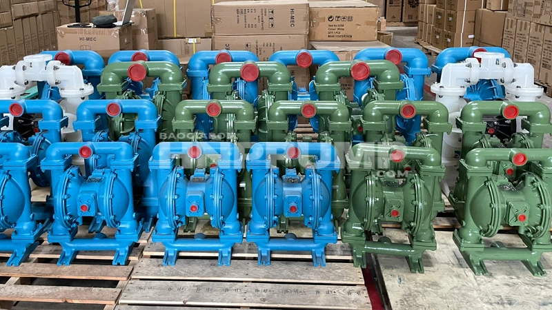 bơm màng khí nén sandpiper cho nhà máy sản xuất giấy