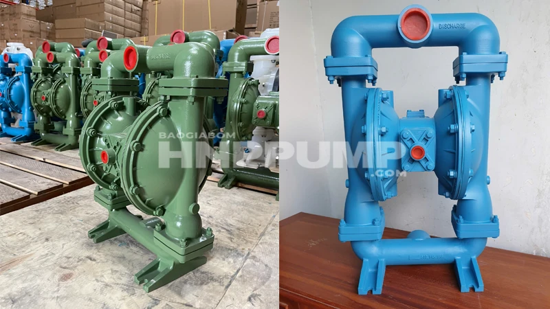 bơm màng sandpiper inox 316 bơm axit