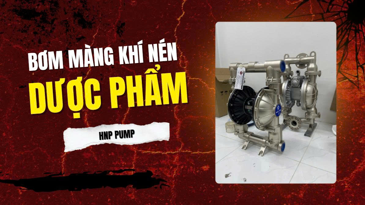 bơm màng khí nén bơm dược phẩm