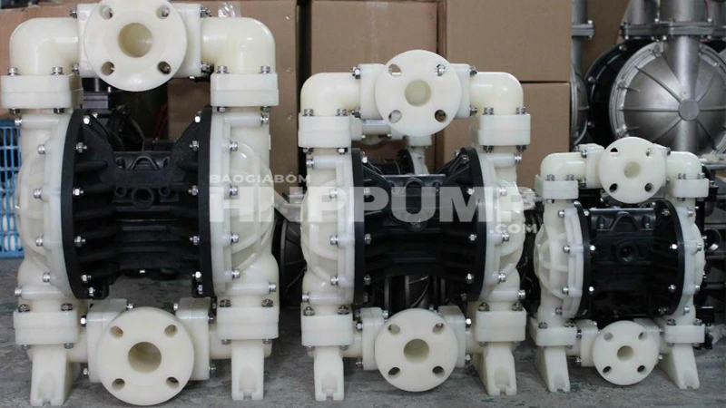 bơm màng khí nén bơm mật ong độ nhớt cao