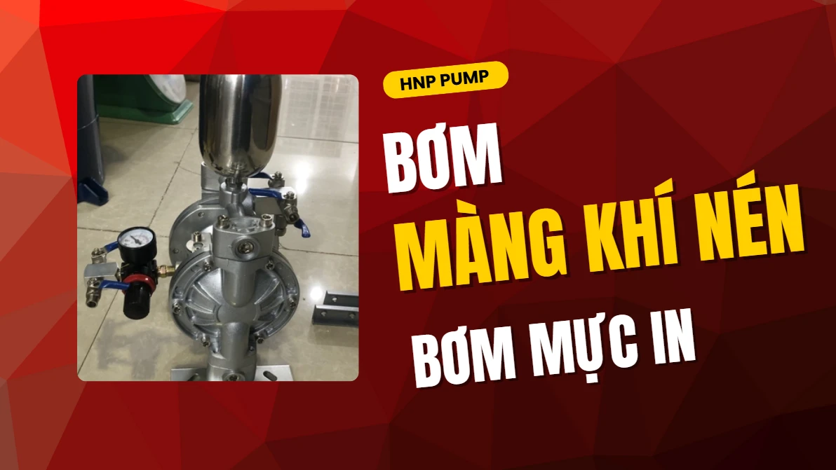 bơm màng khí nén bơm mực in
