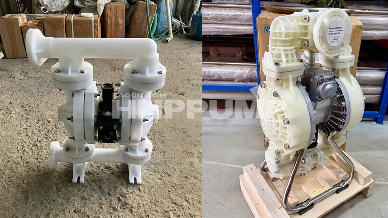 bơm màng khí nén nhựa bơm sơn, nhũ tương