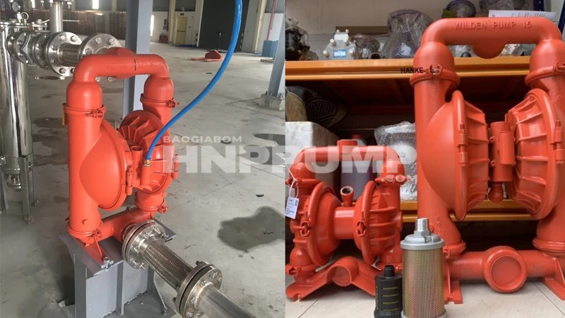 bơm màng khí nén wilden bơm bia rượu