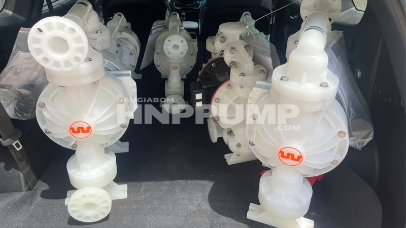 bơm màng khí nén wilden nhựa bơm axit