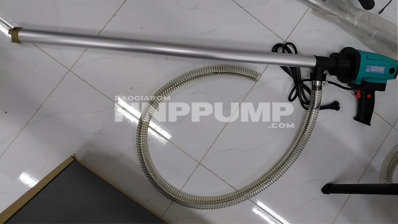 bơm thùng phuy điện bơm dầu