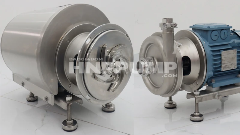 bơm thực phẩm ly tâm HLS