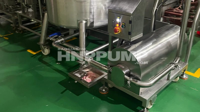 bơm thực phẩm chính hãng chuẩn vi sinh trong nhà máy