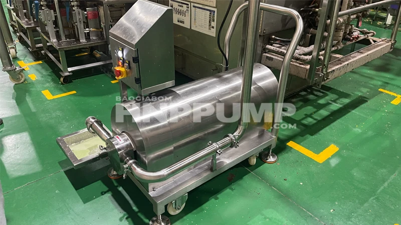 bơm thực phẩm công nghiệp chính hãng trong ngày máy